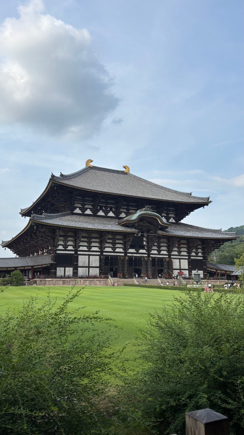 El templo Tōdai-ji en Nara, Japón