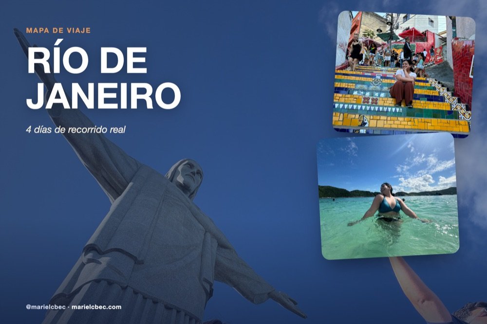 Portada del mapa de Río de Janeiro